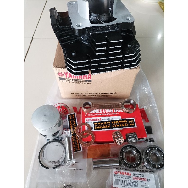 blok seher komplit 3xA yp 1+stang seher,bearing kiri kanan yamaha rx king rxk