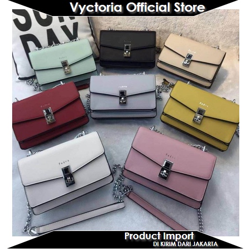 (COD) Vyctoria VOS5777 Tas Selempang Wanita Fashion Import Promo EL5777 JT62632 BQ3271 LT1427 CR7538 62632 3271 1427 7538 5777