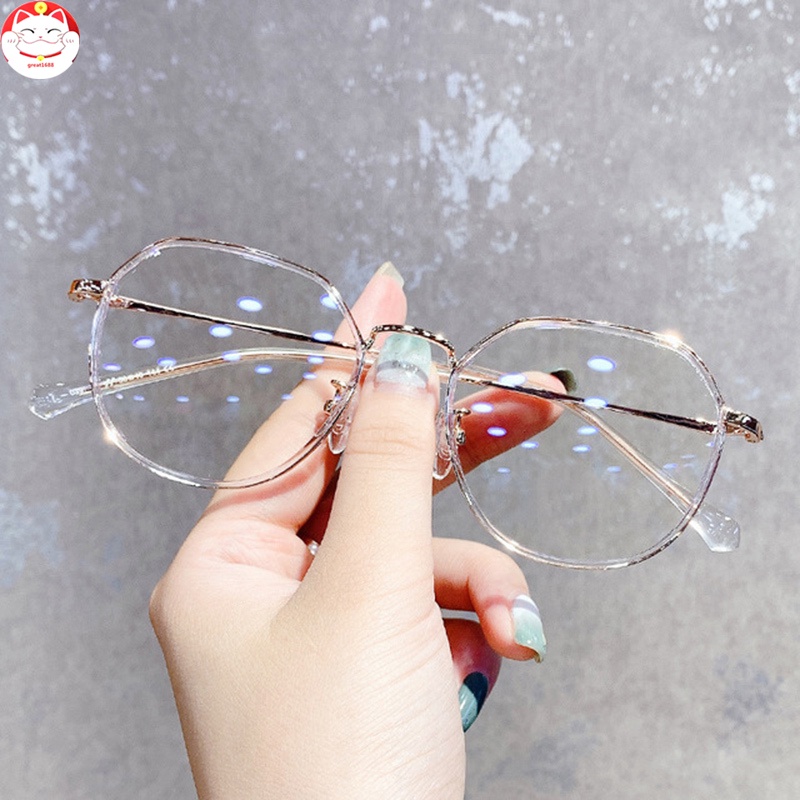 2021 Trends Office Anti Blue Light Oversized Glasses Computer Women Blue Blocking Gaming Big Size Men Eyeglasses