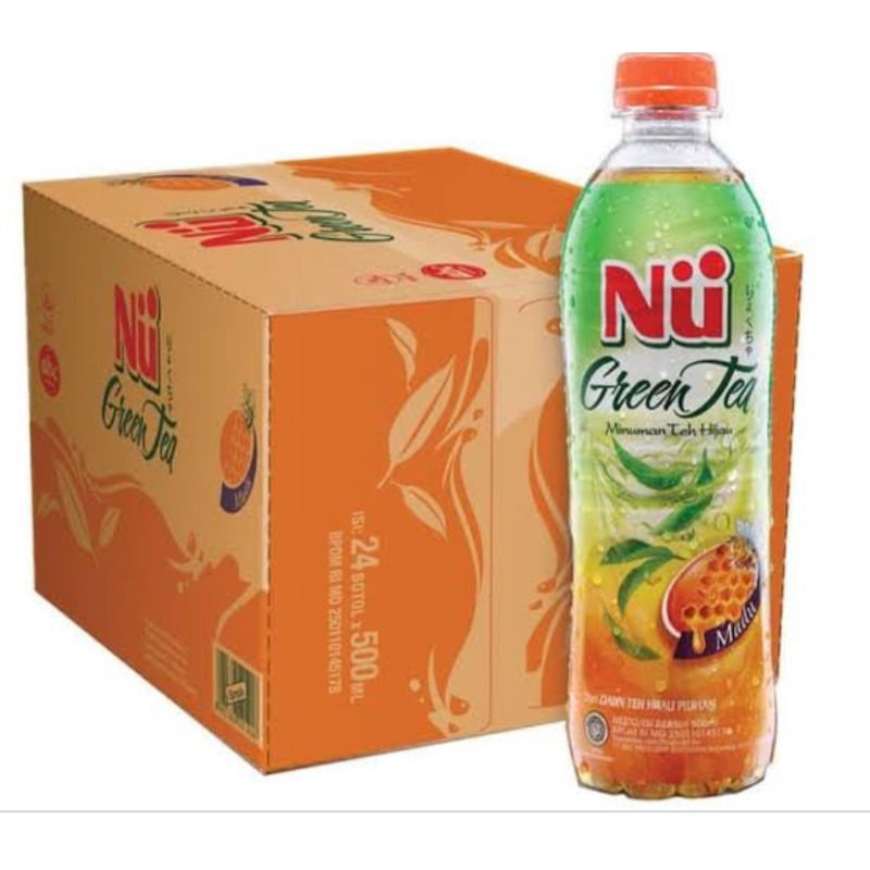

Nu Green Tea Honey 24x450ml/ karton