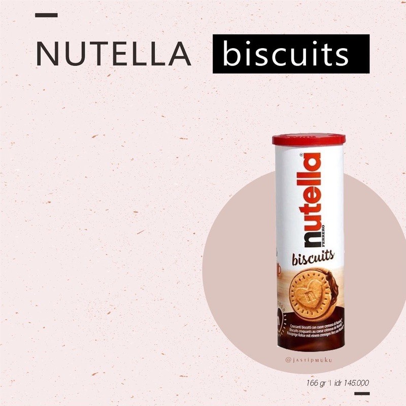 

Nutella Biscuit 166 gr