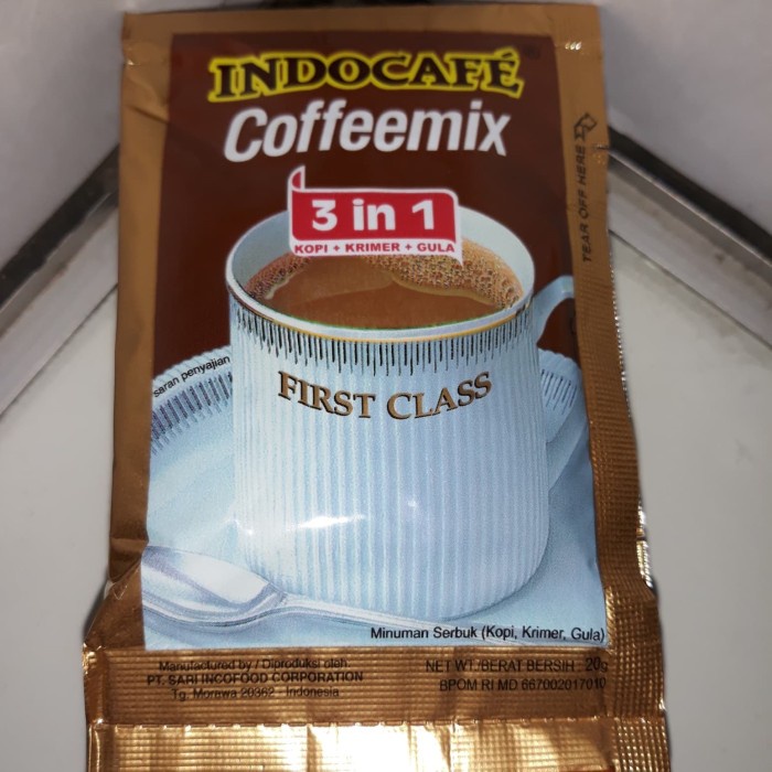 

gt201jyj Indocafe Coffeemix Sac (10 Sac) Ds20X11