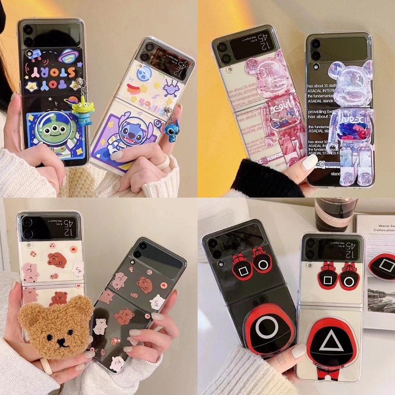 Korean Case Samsung Z Flip 3 Zflip3 Zflip [SUPER CUTE]