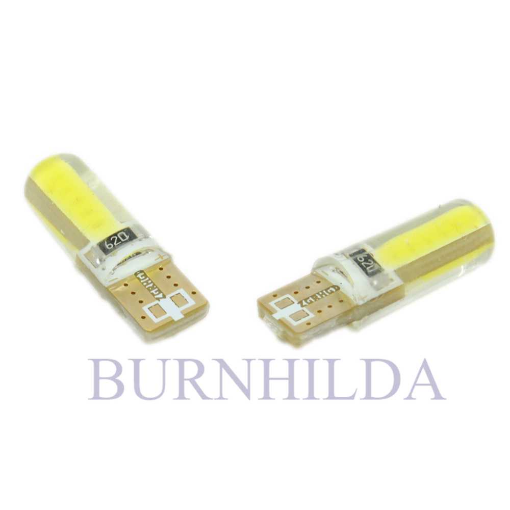 Lampu Mobil Headlight LED T10 W5W 2 COB 2PCS accesoris mobil burnhilda