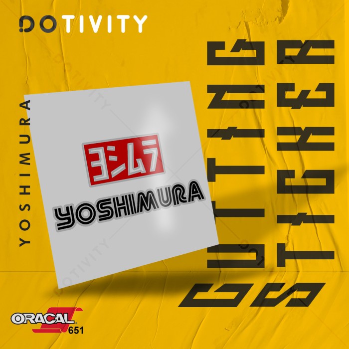 

Cutting Sticker YOSHIMURA 2 Colors