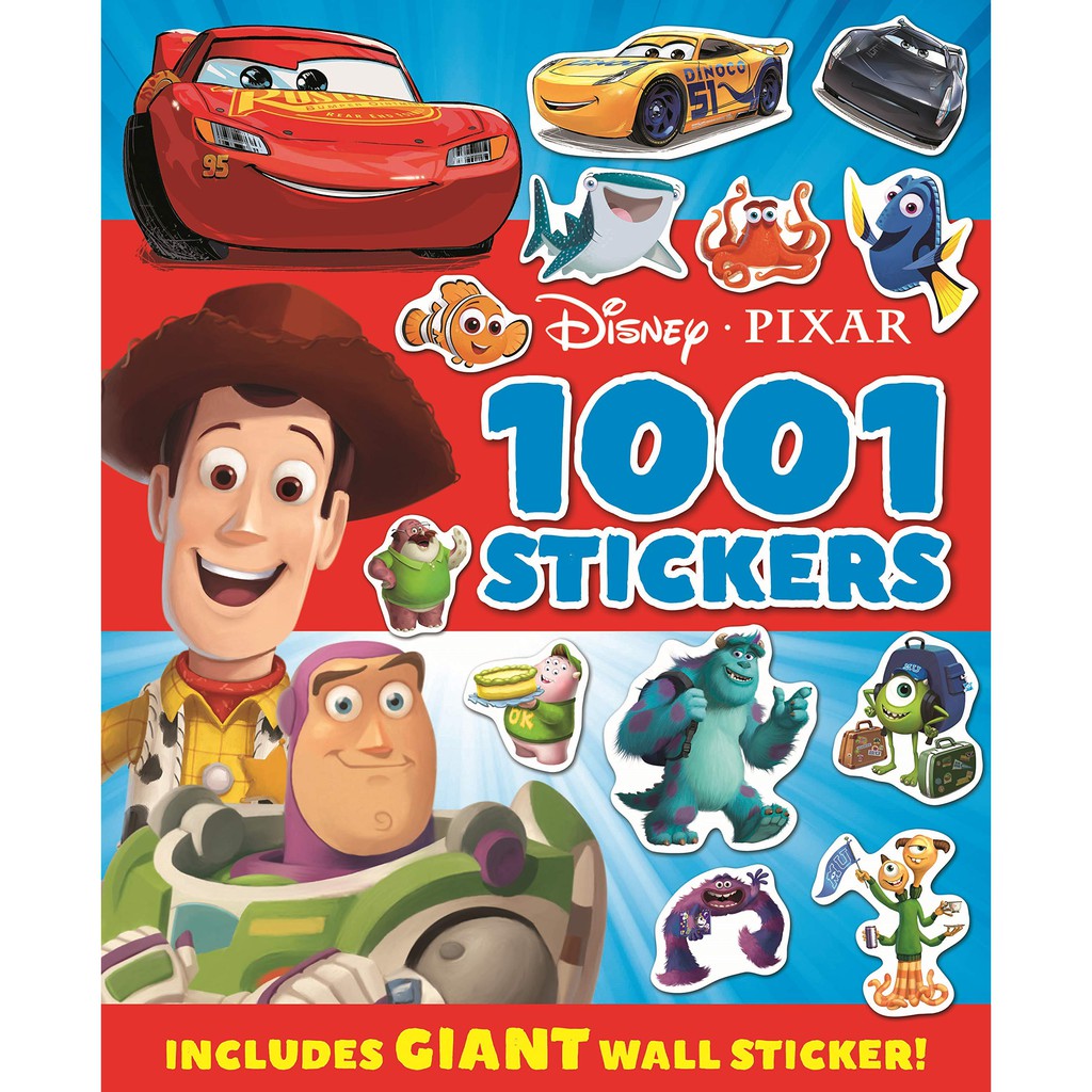 

1001 STICKERS DISNEY: DISNEY PIXAR MIXED
