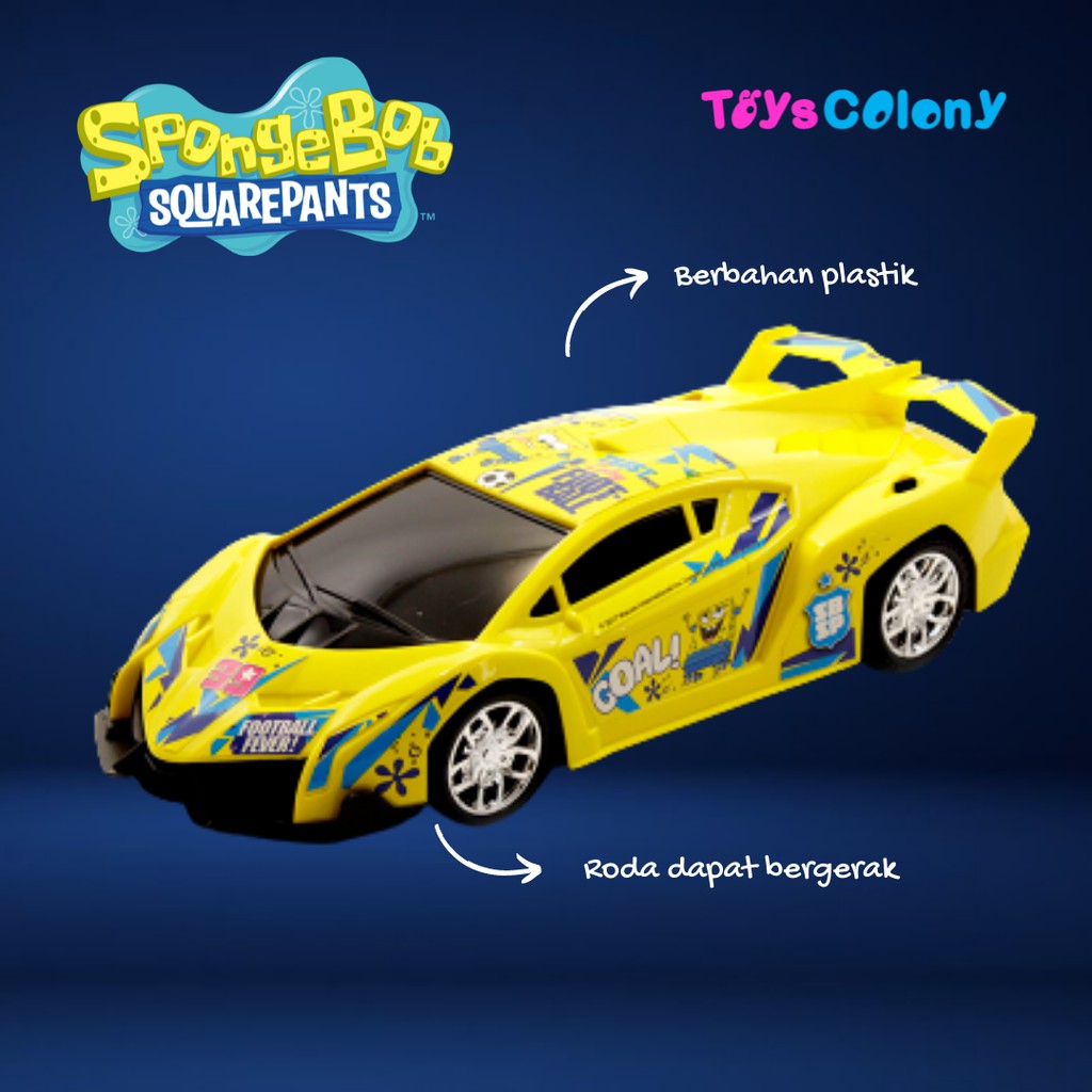 Mainan Anak/Mobil Mainan/Mobil Lamborghini Spongebob/RKC02027-1