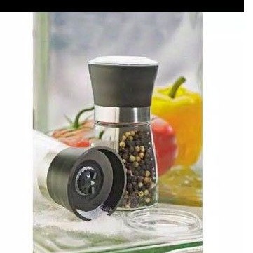 Manual Glass Pepper Grinder - Gilingan Lada Merica