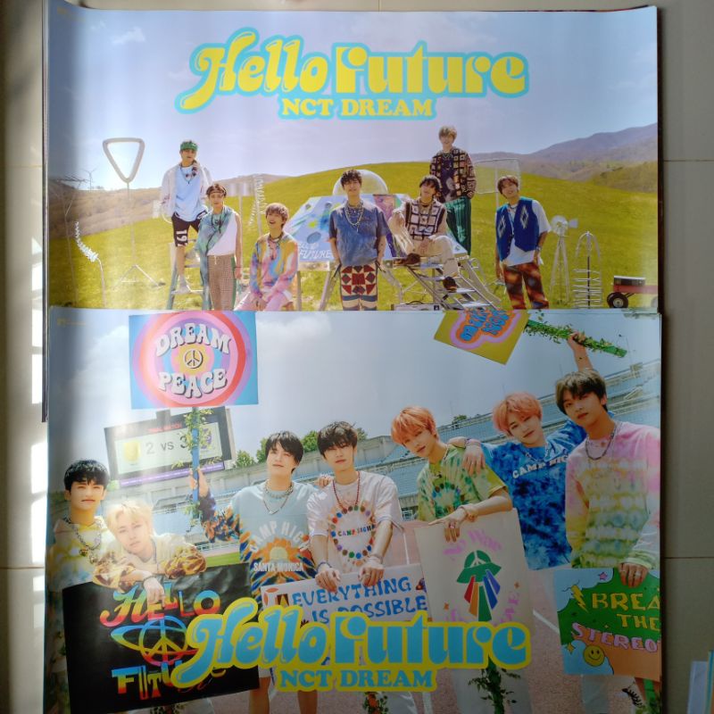 Ready Stock, Rolled Poster Album NCT Dream Hello Future