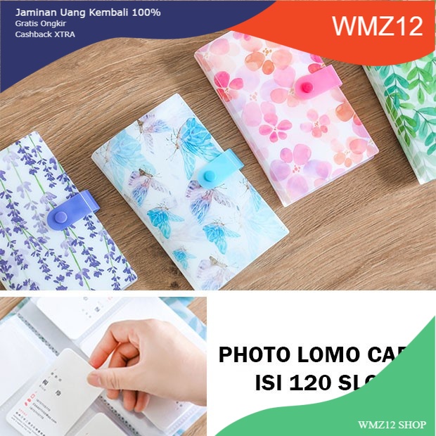

Tempat Kartu Nama Photo Lomo Card 240pcs Transparan