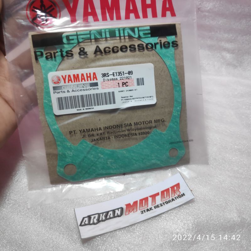 GASKET PACKING PAKING BLOK SEHER RXZ RX Z RX-Z ORIGINAL