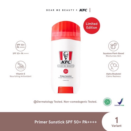 ⭐BAGUS⭐ DEAR ME BEAUTY Primer Sunstick X KFC SPF 50 | Limited Edition Sunscreen