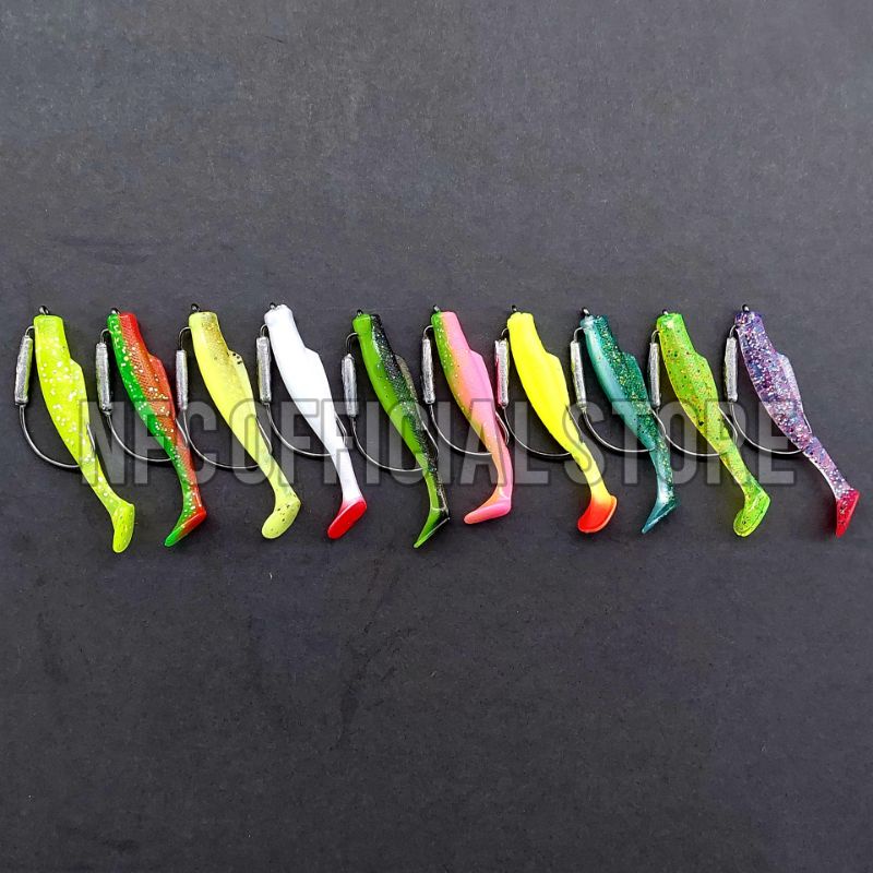 Soft lure ZMAN (replika) 6cm 3,5gram sudah terpasang Wormhook siap pakai &amp; tersedia refillnya