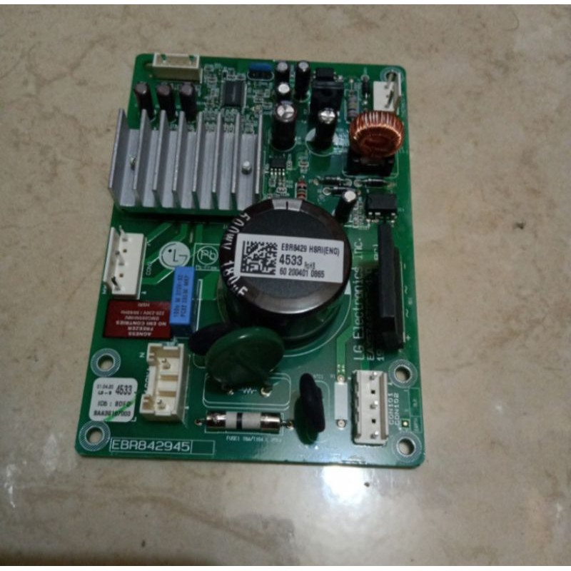 PCB MODUL KULKAS FREZEER LG INVERTER EBR809863  ORIGINAL