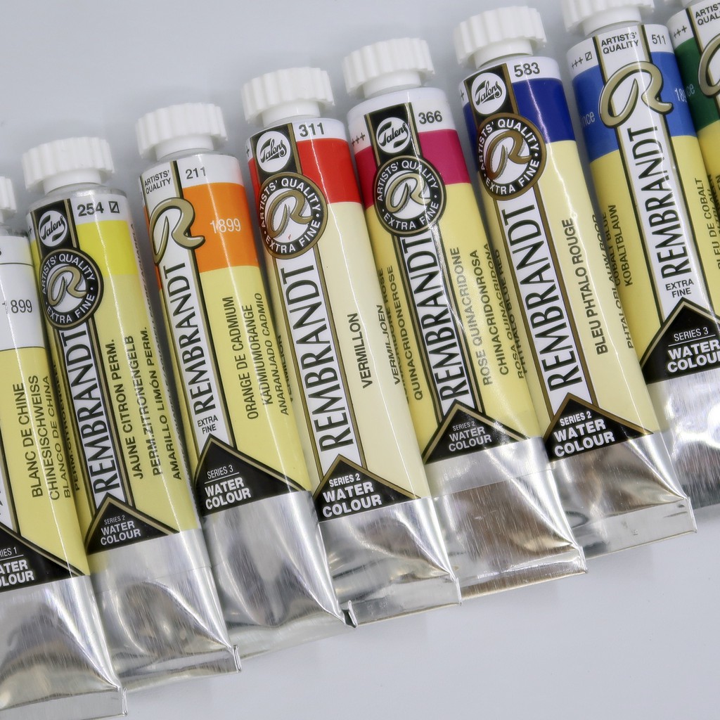 Talens Rembrandt Watercolor 10ml &amp; 20ml- Series 1 (1/2)