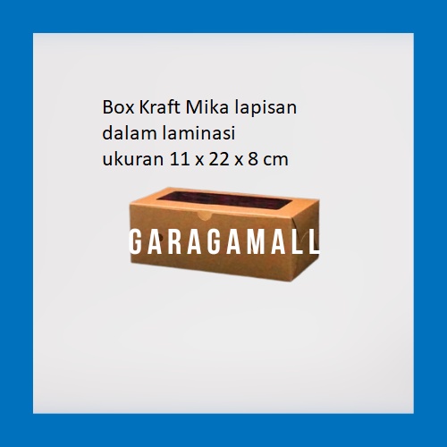 Kotak kue dus snack dus packing kue kardus hampers snack box cake box mika box snack tempat roti 11x