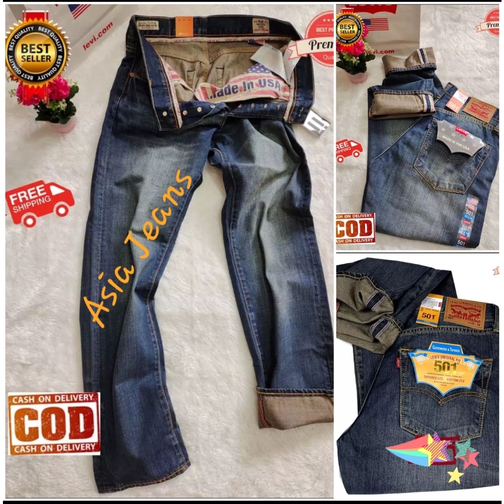 [COD] CELANA JEANS PRIA LEVIS 501 USA /CELANA PANJANG PRIA KUALITAS IMPOR