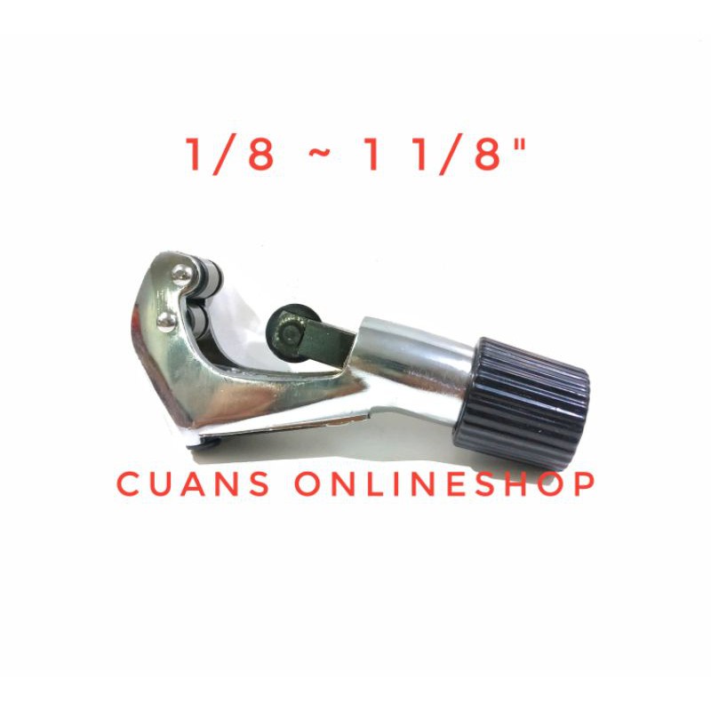 

Cutter Pipa 1/8 - 1 1/8 Inch (D 4-28mm) Copper Tube Cutter Bahan Tebal Besi Kuat Pipe Cutter