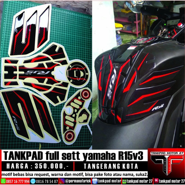 tankpad full new R15 V3 vva