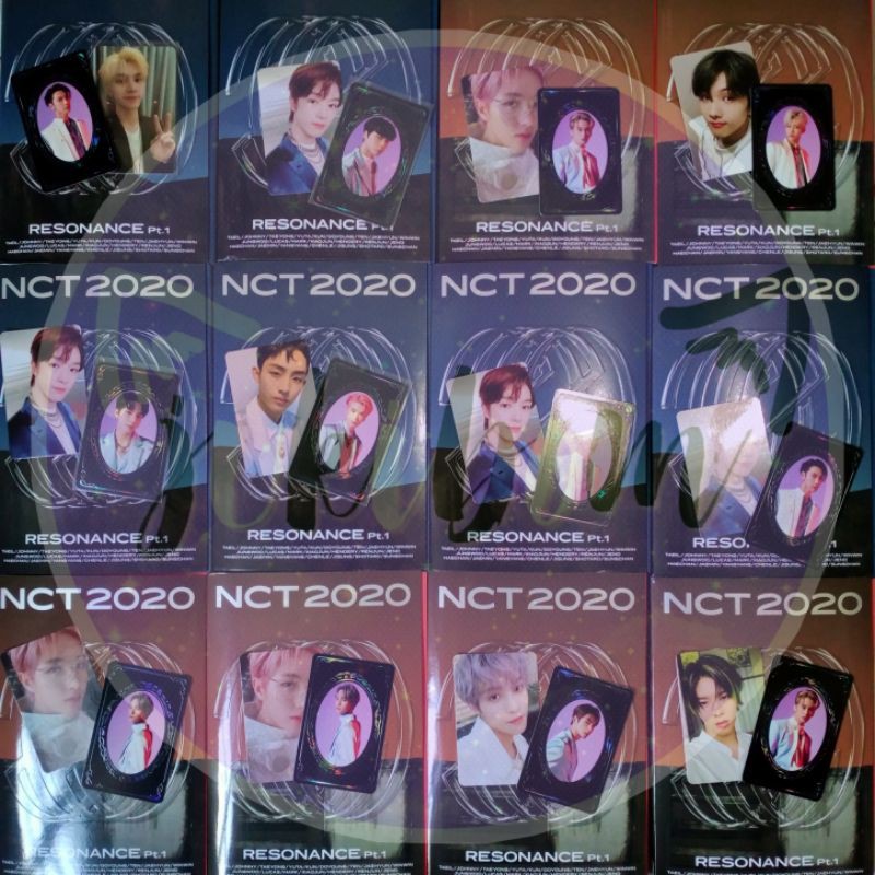Album NCT 2020 Resonance PT.1 Unsealed Photocard Yearbook Pc Yb Syb Special full set