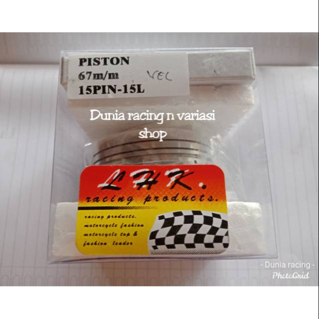 Piston LHK 67 pin 15 asli dan original LHK