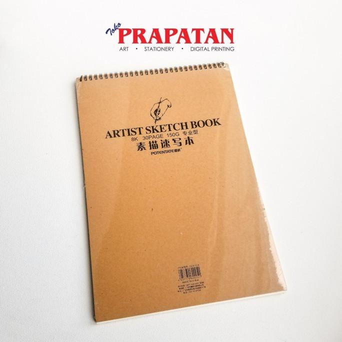 

POTENTATE SKETCHBOOK 8K 30PAGE 150G / BUKU SKETSA