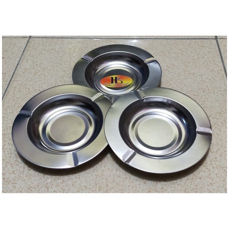 TBOSS Asbak Bulat Stainless Steel