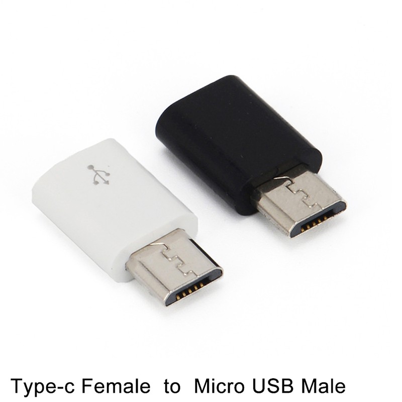 Adaptor Konverter Konektor Usb Tipe C Female Ke Micro Usb Male