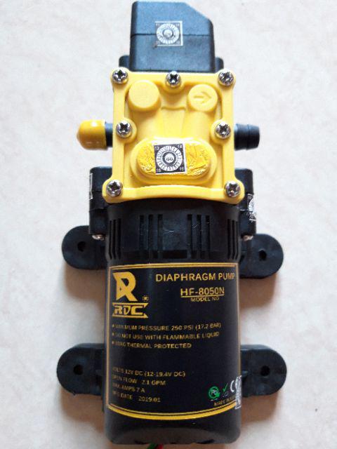 New Upgrade Dinamo Pompa Air Dc 12v 250 Psi + Adaptor 10a + Selang Cuci Motor Mobil Ac