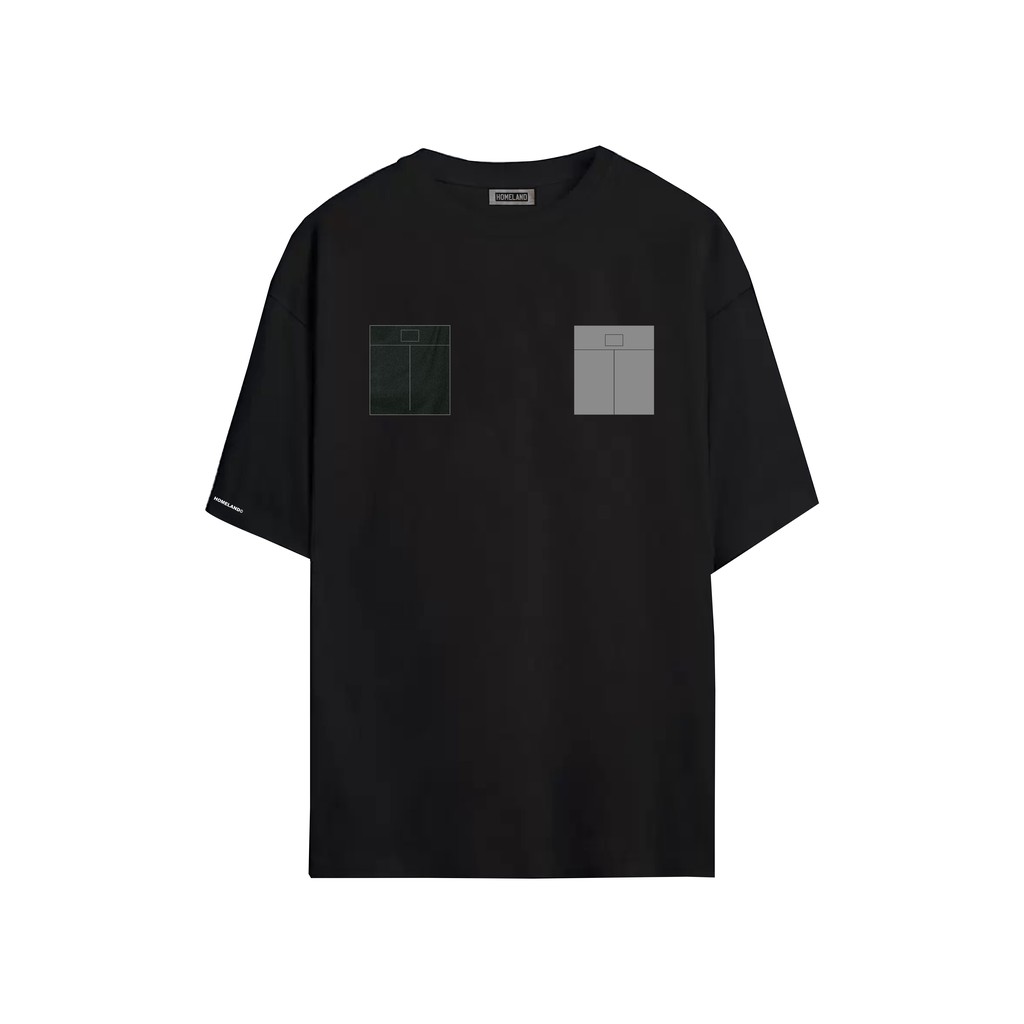 Oversize tees Homeland Pocket DOUBLE TROUBLE