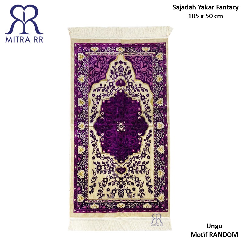 Sajadah Turkiye Turki Yakar Fantasy Ukuran Midi Sedang 50x100 cm