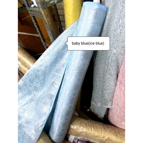 (HARGA PERSETENGAH METER) Kain songket tenun semi palembang /bahan songket / kain songket