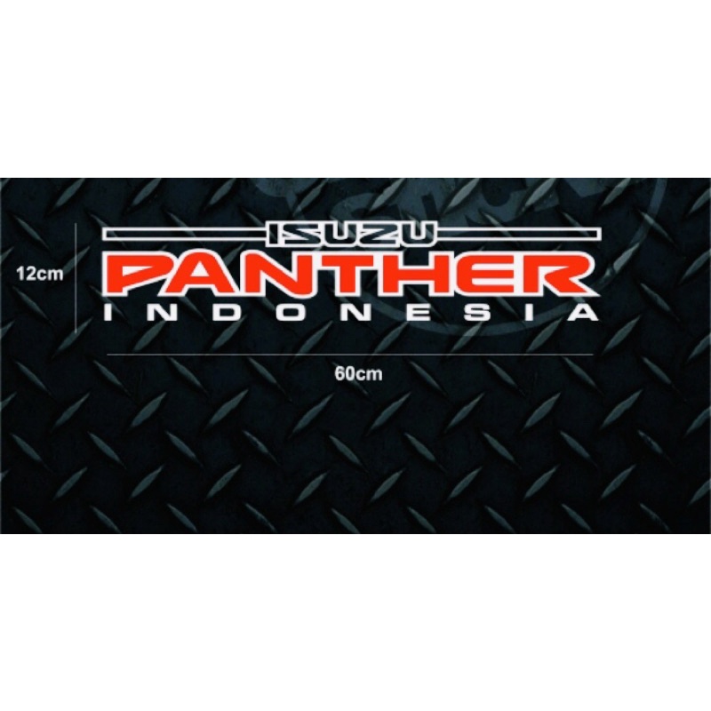 Sticker Cutting Kaca Mobil Depan Panther Indonesia