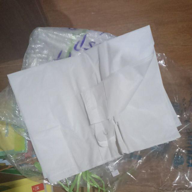 Kantong Plastik Kresek Logo Tebal Putih Ukuran 50 Raja Jumbo