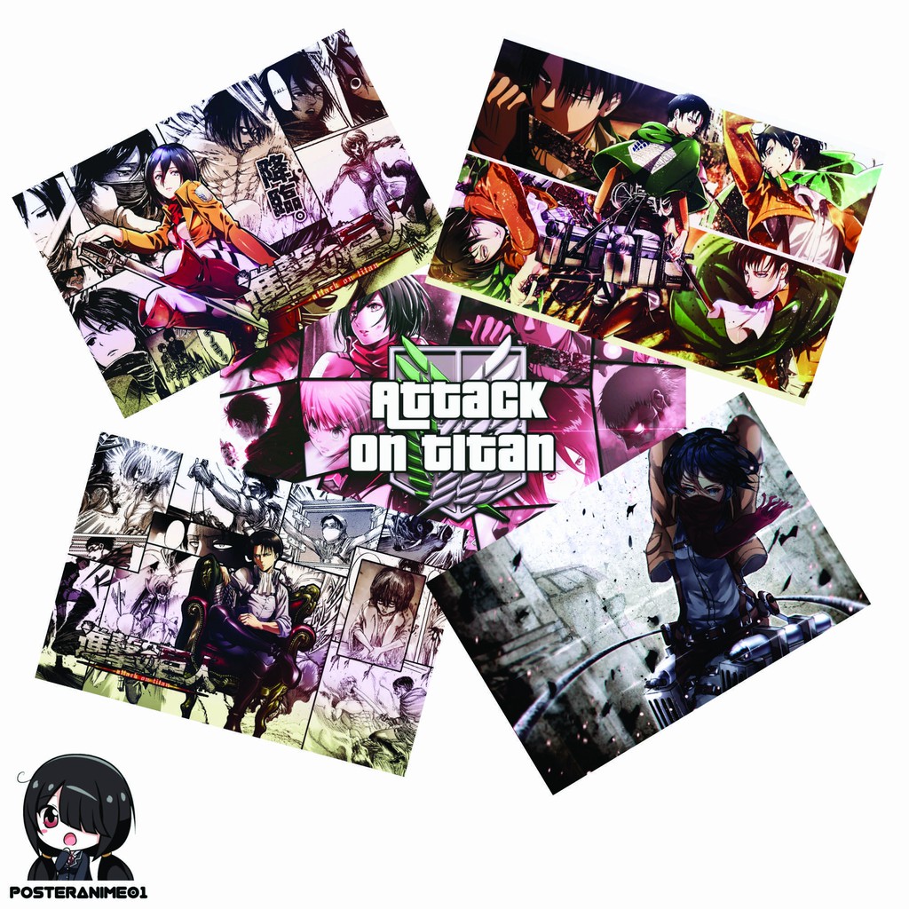 Poster Anime Attack on Titan #2 | Poster Attack On Titan