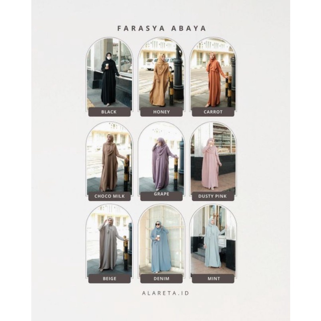FARASYA ABAYA - BY ALARETA.ID
