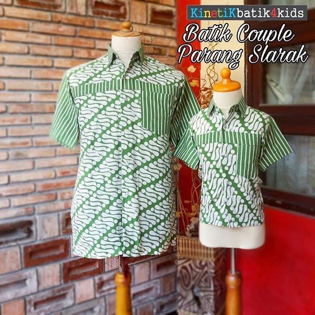 Batik Couple Parang Slarak Hijau