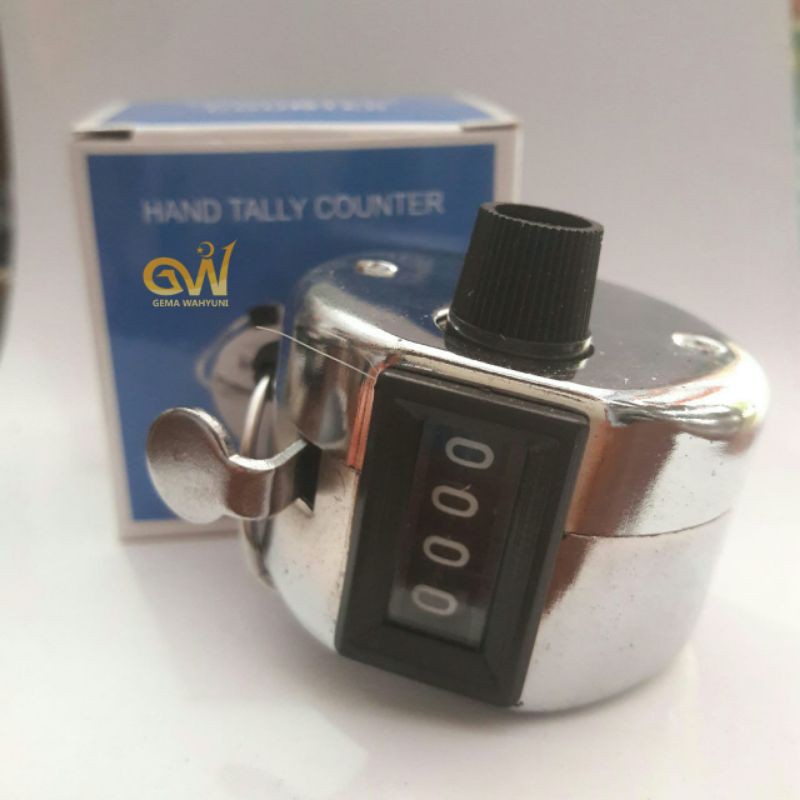 HAND TALLY COUNTER 4 DIGIT/ TASBIH COUNTER / ALAT HITUNG CEPAT MANUAL