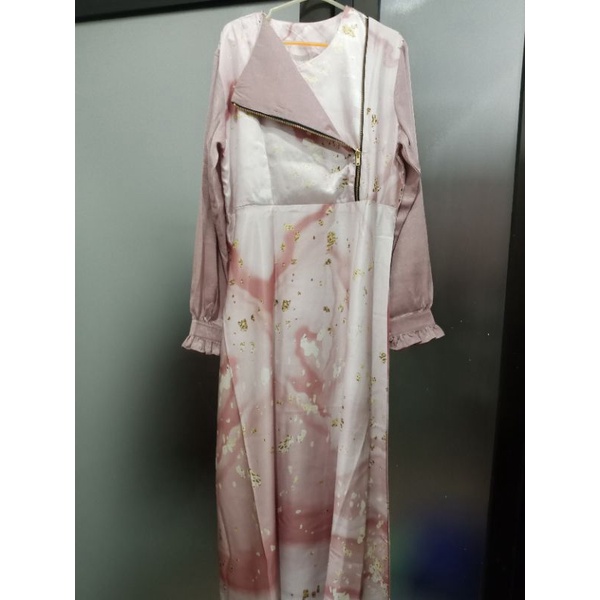 DIOR SILK DRESS/GAMIS MUSLIMAH
