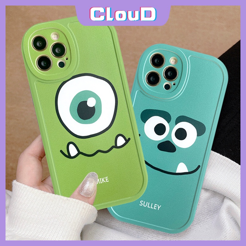 Soft Case TPU Motif Kartun Monster Disney Untuk iPhone 11 12 13 Pro MAX 8 7Plus XR 8plus 6 6S X XS MAX SE 2020