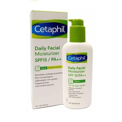 Cetaphil Daily Facial Moisturizer SPF 15/PA ++ 118 ML