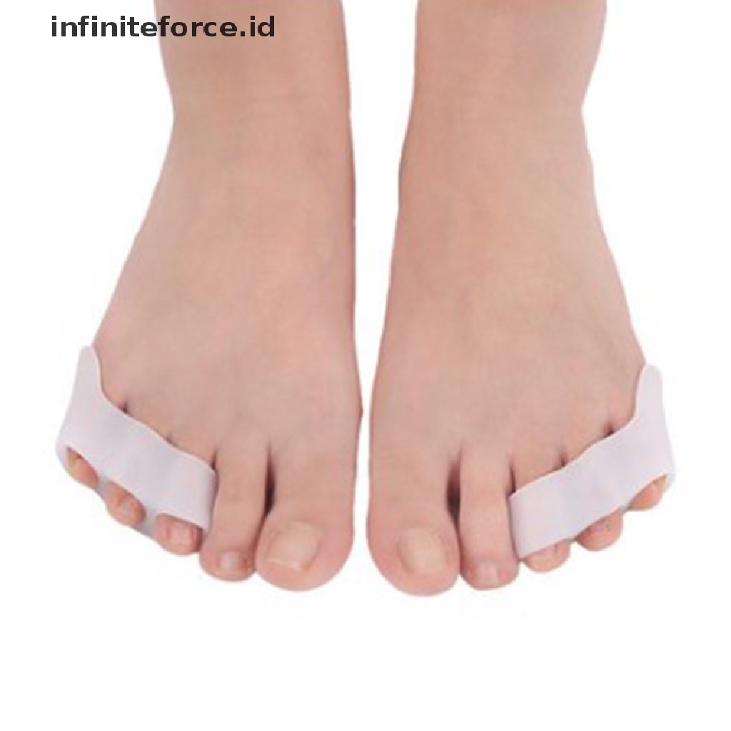 1 Pasang Gel Silikon Pemisah Jari Kaki