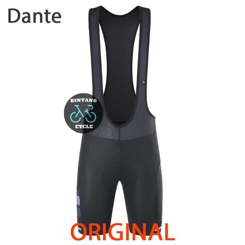 Bibshort Santic Bib Short Dante Black - Jersey Celana Sepeda