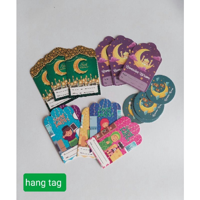 

10 pcs hang tag lebaran kartu ucapan Idul fitri