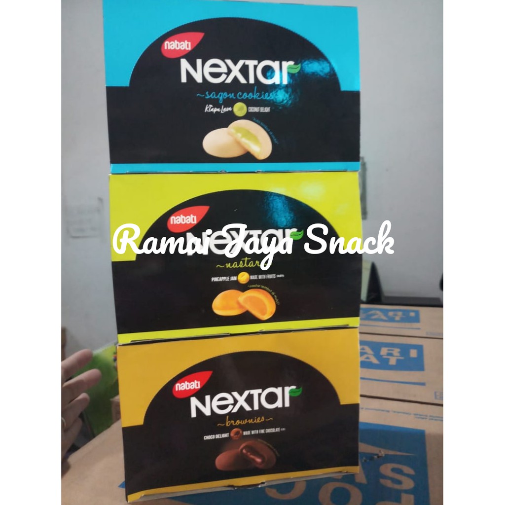 

Nabati Nextar Cokelat / Nanas / Sagou Cookies