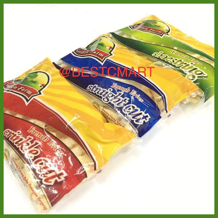 

GOLDEN FARM FRENCH FRIES 500 GR (GO-SEND INSTANT COURIER ONLY!) - STRAIGHT CUT