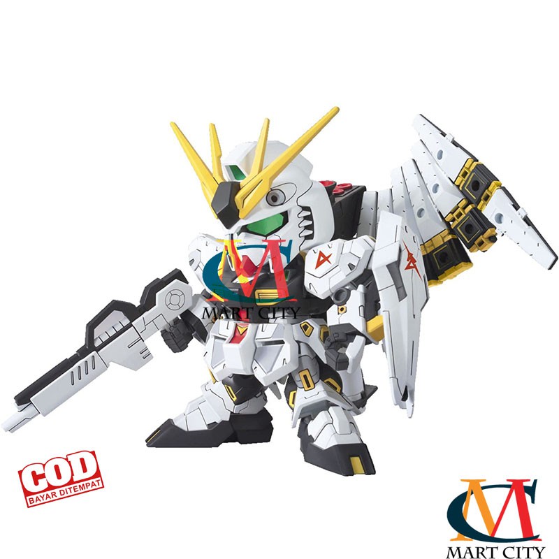 Mainan Gundam Sdss RX 93 Gundam Bandai Mainan Robot Anak Model Kit Robot Gundam -E