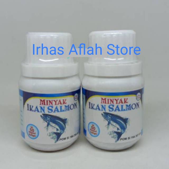 MINYAK IKAN SALMON KAPSUL | SUPLEMEN ANAK SEHAT CERDAS