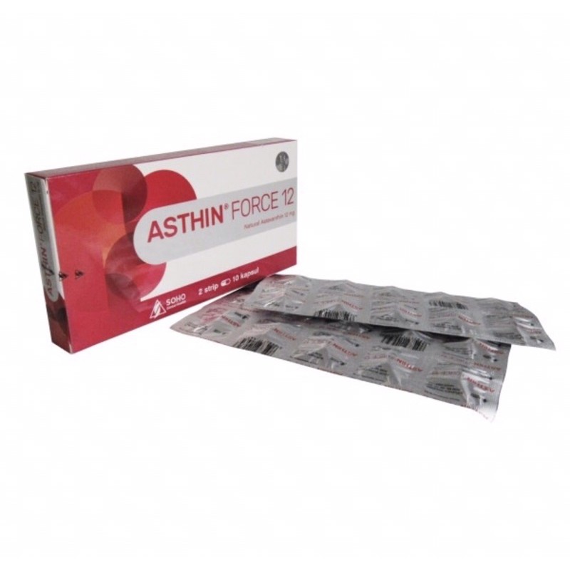 Asthin force 4 mg strip 10 kapsul | 6 mg strip 10 kapsul | 12 mg strip 10 kapsul