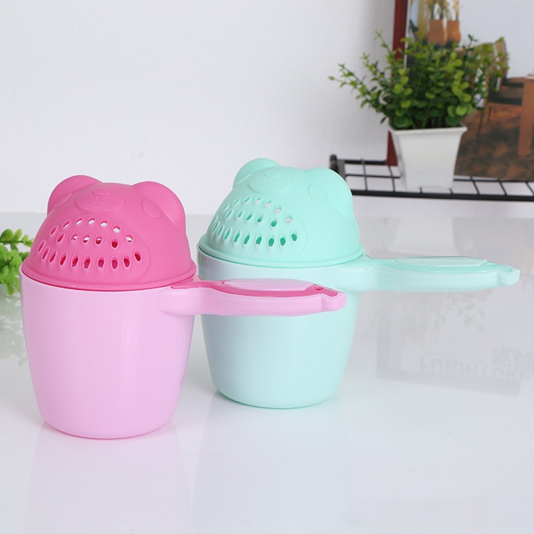 Baby Shampoo Cups Hair-Cup Shower-Spoons Bath-Caps Washing Toddle Bath Cup/Cangkir sampo bayi/Cangkir sampo anak-anak L148